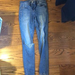 American Eagle skinny super stretch jeans